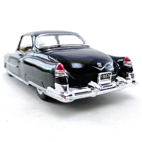 Металева машинка Kinsmart 1953 Cadillac Series 62 Coupe 1:43 (KT5339W) колір Чорний