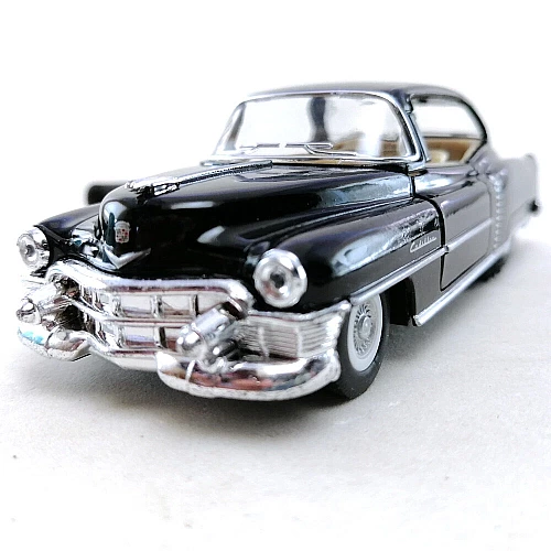 Металева машинка Kinsmart 1953 Cadillac Series 62 Coupe 1:43 (KT5339W) колір Чорний
