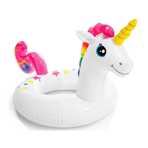 Круг надувной для детей Intex 59221 "Единорог" 107×58 см, 3–6 лет