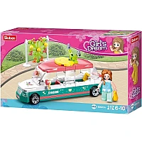 Конструктор Sluban Girls Dream M38-B0921A Лимузин, 117 деталей, 1 фігурка