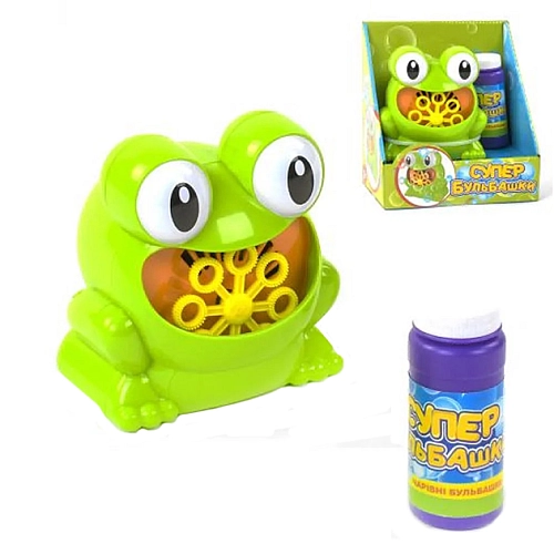 Генератор мильних бульбашок "Жаба" 011