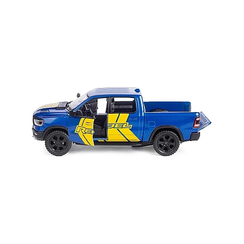 Машинка металева Kinsmart 1:46 Dodge RAM 1500 Livery Edition 2019 (інерційна, двері відчиняються, синя KT5413WF)
