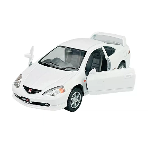 Металева машинка Kinsmart 1:34 Honda Integra Type R KT5053W, інерційна / Біла