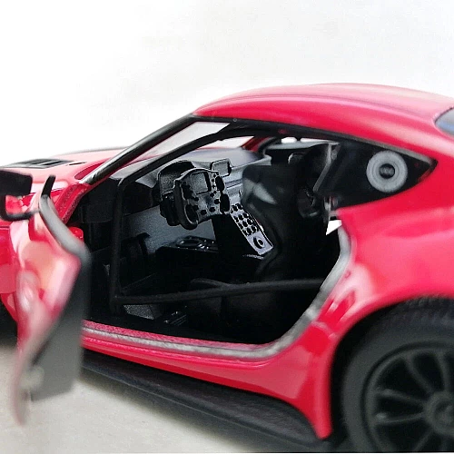 Машинка металева Kinsmart 1:36 Toyota GR Supra Racing Concept KT5421W інерційна, двері відчиняються / Червоний