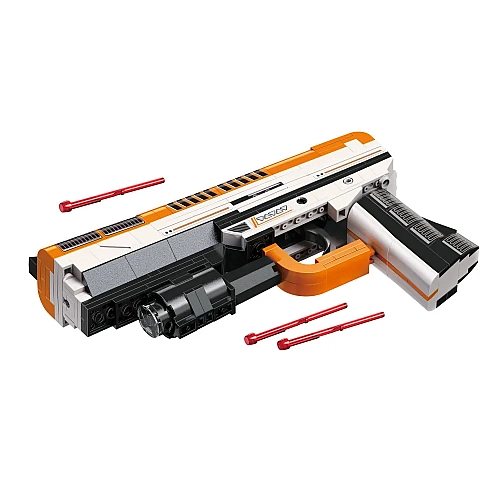 Игровой Набор Конструктор Qman: 3 в 1 Пистолет, Автомат, Винтовка (273 деталей)