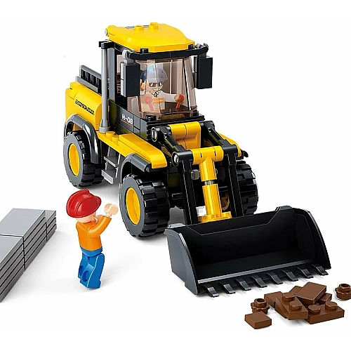 Конструктор Sluban Трактор-навантажувач 212 елементів M38-B0538