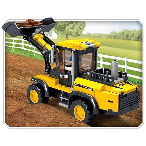 Конструктор Sluban Трактор-навантажувач 212 елементів M38-B0538