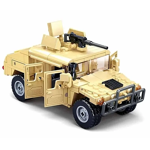 Конструктор Sluban Армия Боевой внедорожник Hummer H2 265 деталей M38-B0837