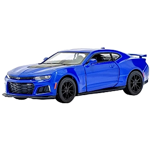Машинка металева Kinsmart 1:38 2017 Chevrolet Camaro ZL1 KT5399W інерційна, двері відчиняються / Синій