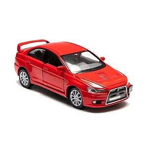 Модель автомобіля колекційна Mitsubishi Lancer Evolution X 1:36 Kinsmart KT5329W / червона