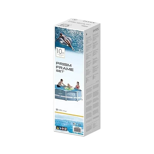Бассейн каркасный Intex 26700 NP Prism Frame Pool 305x76см, объем воды: 4485л