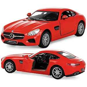 Машинка металева Kinsmart 1:36 Mercedes-AMG GT інерційна, двері відчиняються KT5388W / Червоний