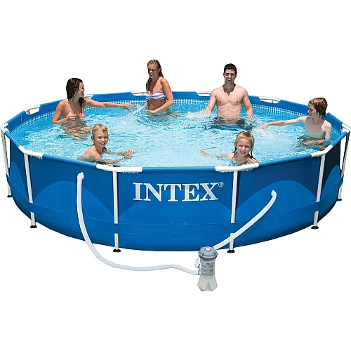 Бассейн каркасный Intex 28212 NP 366×76 см, 6503 л, с фильтр-насосом 220–240 В