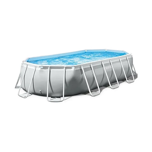 Басейн каркасний Intex 26796 NP 503×274×122 см, 18202 л, насос 5678 л/год, сходи, скіммер, комплект
