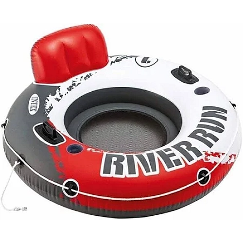 Надувной круг-кресло 135см "River Run" с ручками, до 100кг, INTEX 56825