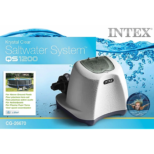Intex Хлоргенератор 26670 (2) (ECO6220/QS1200), 12 г/год