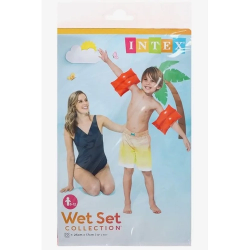 Нарукавники Intex Deluxe 25x17см для плавання, 6-12 років, до 60 кг