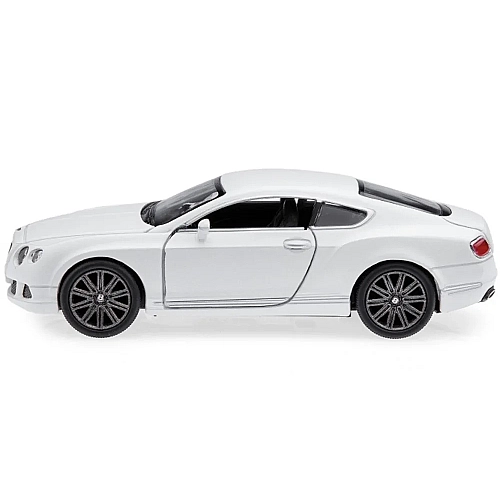 Машинка металева Kinsmart 1:38 Bentley Continental GT 2012 (інерційна, двері відчиняються, біла KT5369W)