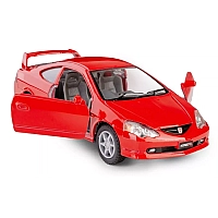 Металева машинка Kinsmart 1:34 Honda Integra Type R KT5053W, інерційна / Червона