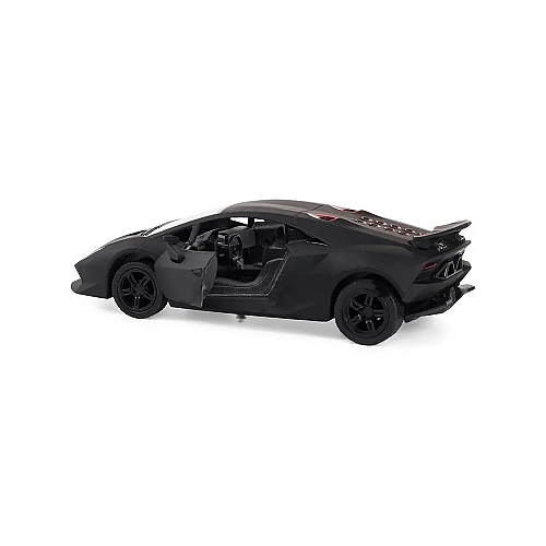 Машинка металева Kinsmart Lamborghini Sesto Elemento 1:38 (інерційна, чорний) KT5359W
