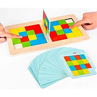Дерев'яна Настільна гра Битва кубиків Рубіка (Rubik's Cube Battle), Хто швидше, MD2872