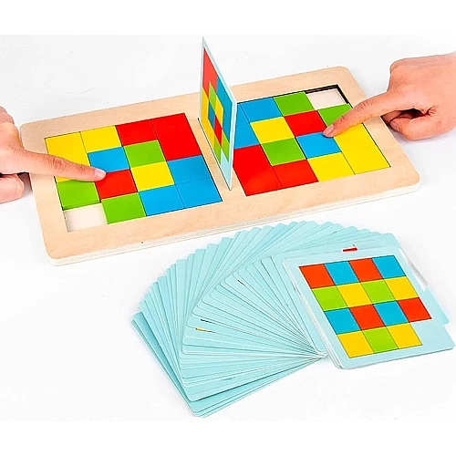 Дерев'яна Настільна гра Битва кубиків Рубіка (Rubik's Cube Battle), Хто швидше, MD2872
