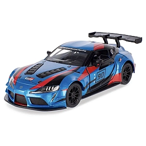 Металева машинка Kinsmart Toyota GR Supra Racing Concept KT5421WF синій