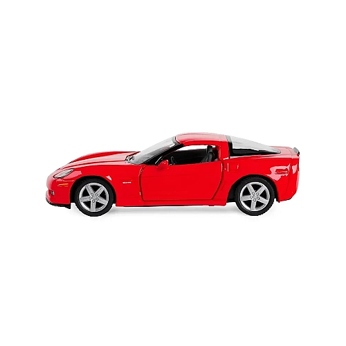 Машинка металева Kinsmart 1:36 Chevrolet Corvette Z06 інерційна, двері відчиняються KT5320W / Червоний