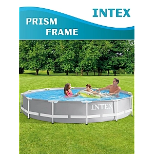 Бассейн каркасный Intex 366х76см Prism Frame объем 6503л 26710NP