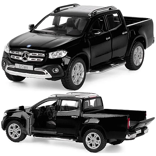 Коллекционная модель Mercedes-Benz X-Class черный 1:42 Kinsmart