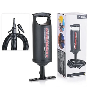 Насос ручний з 3 насадками Double Quick II Intex 36см 68614