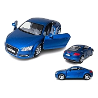 Машинка металлическая Kinsmart 1:32 2008 Audi TT Coupe KT5335W инерционная / Синяя