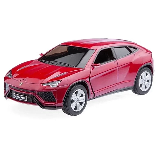 Машинка металева Kinsmart 1:38 Lamborghini Urus KT5368W інерційна, двері відчиняються / Бордо без
