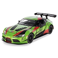 Металева машинка Kinsmart Toyota GR Supra Racing Concept KT5421WF зелений