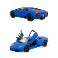 Металева машинка Kinsmart 1:36 Matte Lamborghini Murcielago LP640, інерційна, СИНЯ, KT5370W